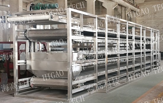 continuous conveyor mesh belt dryer manufacturer